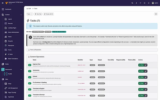 LLM Task Templates
